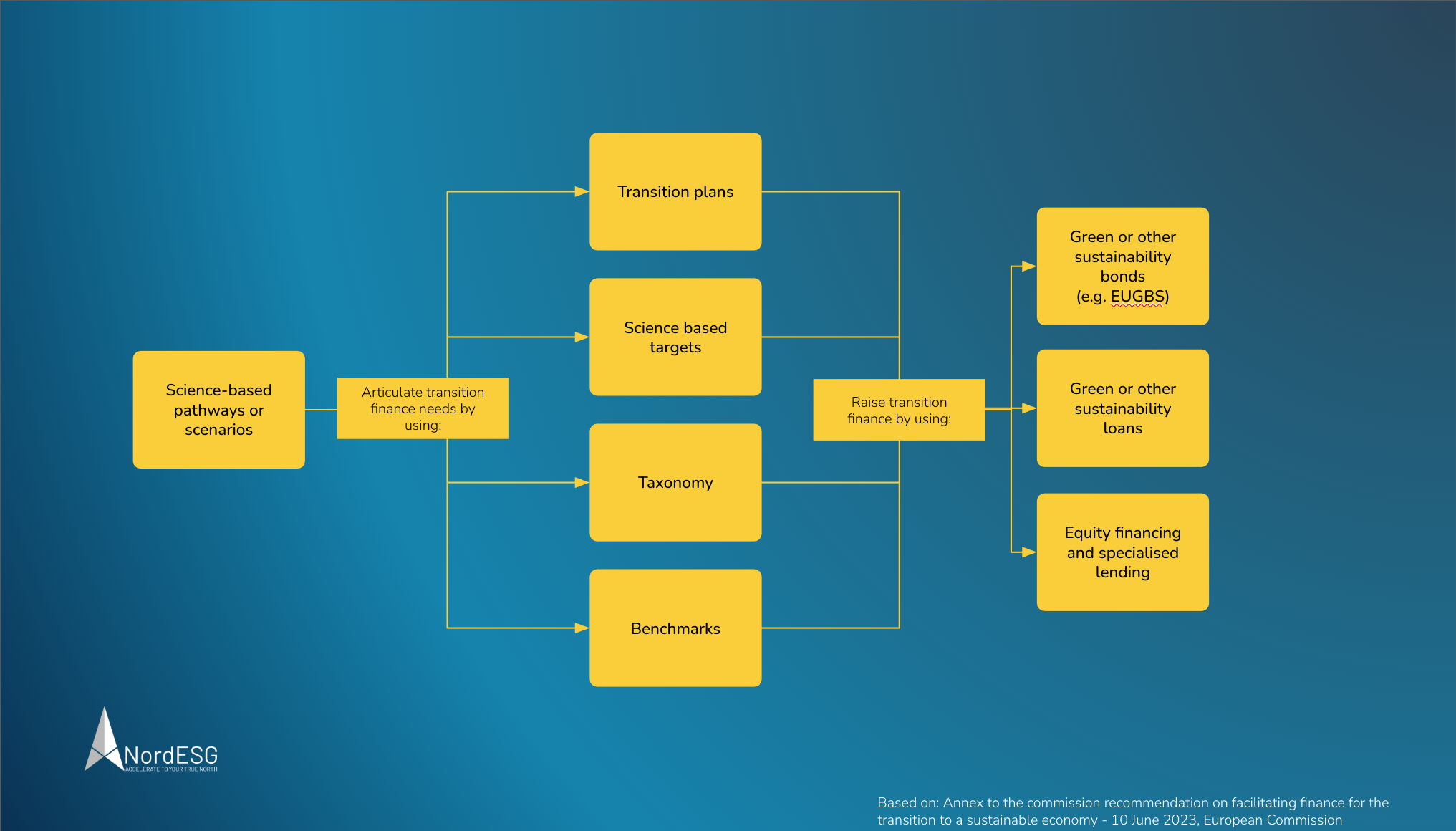 Ermittlung des Bedarfs Transition Finance Übergangsfinanzierung